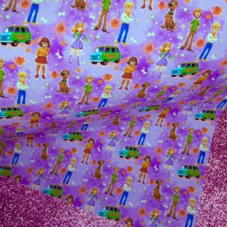 Mystery Gang 001 Canvas Fabric Sheet