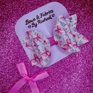 Floral Bows 002 Hair Bow