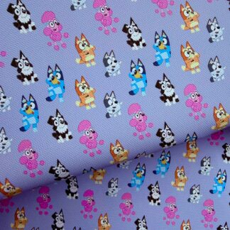 Blue Dog 008 Canvas Fabric Sheet