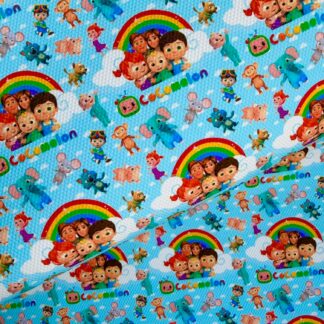 Pre School Favs 014 Canvas Fabric Sheet