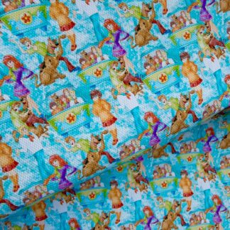Mystery Gang 002 Canvas Fabric Sheet