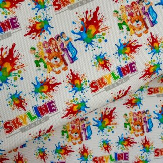 Skyline 001 Canvas Fabric Sheet
