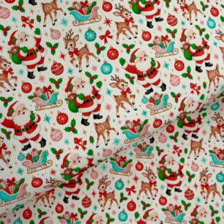 Christmas 013 Canvas Fabric Sheet