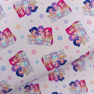 K Pop 057 Canvas Fabric Sheet A4