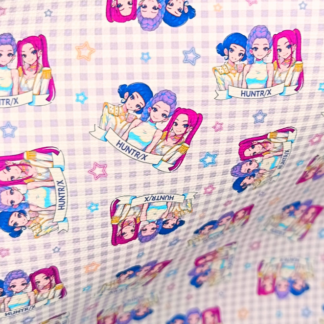 K Pop 056 Canvas Fabric Sheet