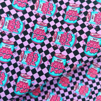 K Pop 053 Canvas Fabric Sheet A4