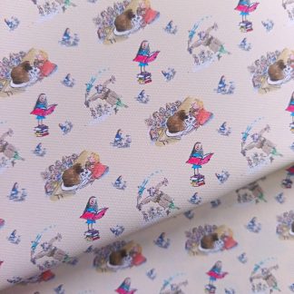 Story Book 009 Canvas Fabric Sheet