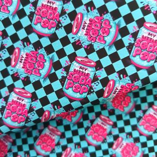 K Pop 054 Canvas Fabric Sheet A4