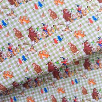 Story Book 007 Canvas Fabric Sheet A4