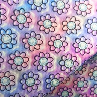 Flowers 015 Canvas Fabric Sheet