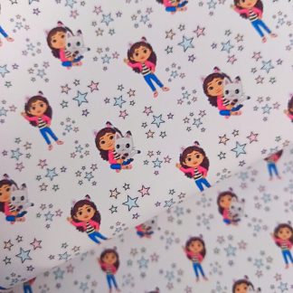 Dollhouse 013 Canvas Fabric Sheet