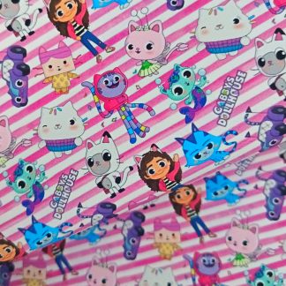 Dollhouse 009 Canvas Fabric Sheet