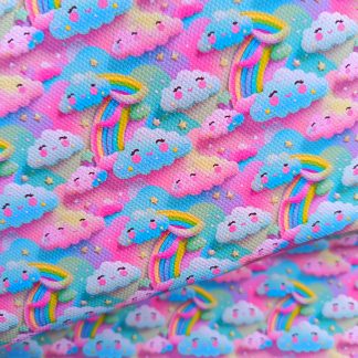 Rainbow 007 Canvas Fabric Sheet