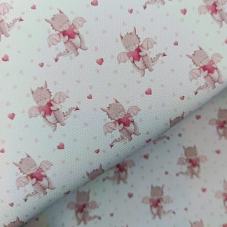 Valentines 002 Canvas Fabric Sheet