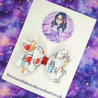 Red Nose Day 002 Hair Bow