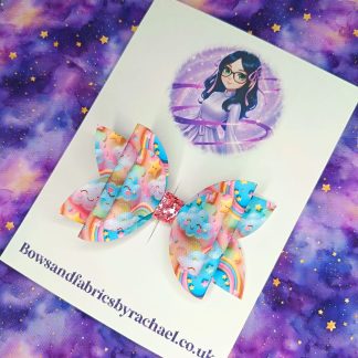 Rainbow 015 Hair Bow