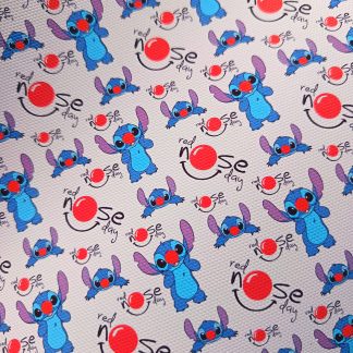 Red Nose Day 001 Canvas Fabric Sheet