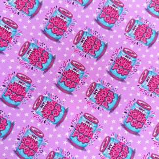 K Pop 055 Canvas Fabric Sheet A4