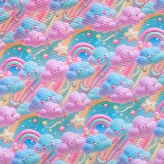 Rainbow 014 Canvas Fabric Sheet