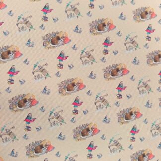 Story Book 009 Canvas Fabric Sheet