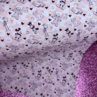 Disney 031 Canvas Fabric Sheet