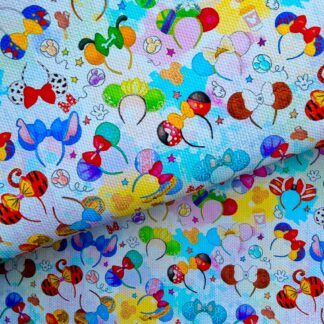 Disney 027 Canvas Fabric Sheet