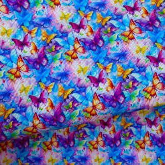 Butterflies 002 Canvas Fabric Sheet
