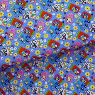 Blue Dog 014 Canvas Fabric Sheet