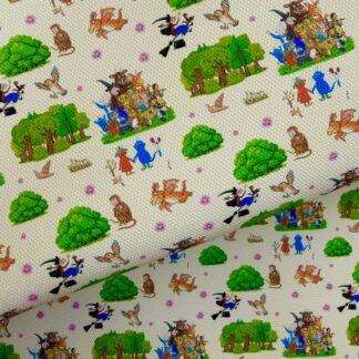 Story Book 008 Canvas Fabric Sheet