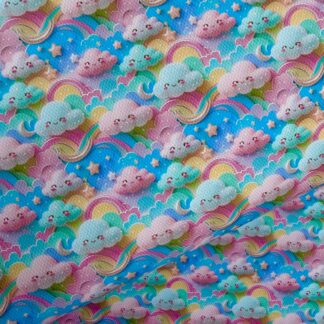 Rainbow 017 Canvas Fabric Sheet