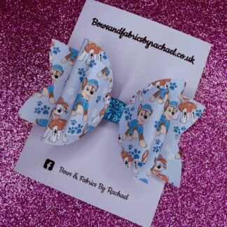 Rescue Pups 018 Hair Bow