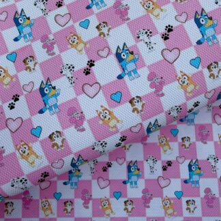 Blue Dog 005 Canvas Fabric Sheet
