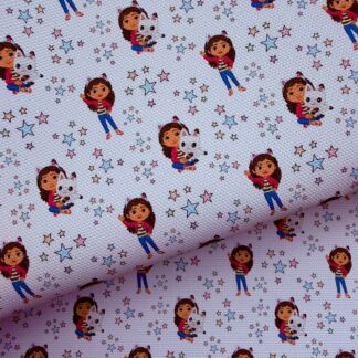 Dollhouse 013 Canvas Fabric Sheet