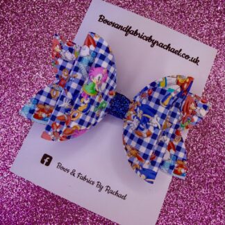 Gamer Hedgehog 001 Hair Bow