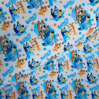 Blue Dog 006 Canvas Fabric Sheet