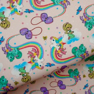 Pony Friends 010 Canvas Fabric Sheet