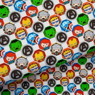 Heroes 057 Canvas Fabric Sheet