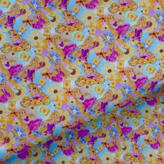 Golden Hair 011 Canvas Fabric Sheet