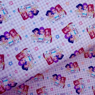 K Pop 056 Canvas Fabric Sheet