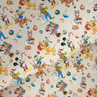 Clubhouse Christmas 006 Canvas Fabric Sheet