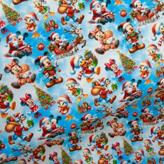 Clubhouse Christmas 007 Canvas Fabric Sheet