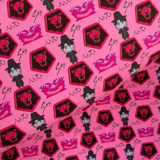 K Pop 045 Canvas Fabric Sheet