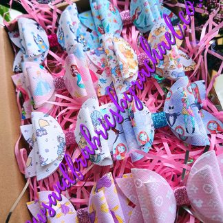 Hair Bow Gift Set 8pcs Reduced To Clear