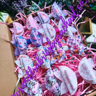 Hair Bow Gift Set 8pcs Reduced To Clear