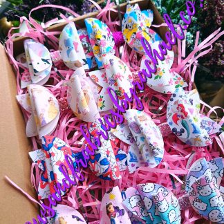 Hair Bow Gift Set 8pcs Reduced To Clear