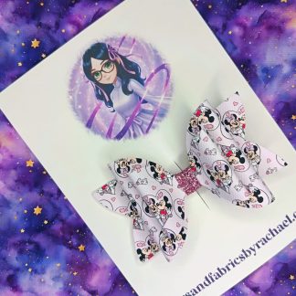 Disney Valentines 001 Hair Bow