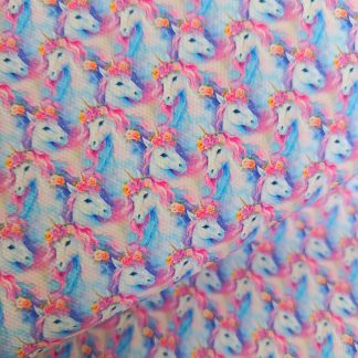Unicorn 020 Canvas Fabric Sheet