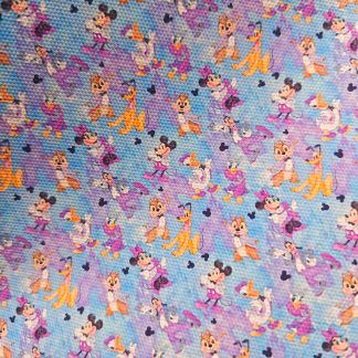 Disney 076 Canvas Fabric Sheet