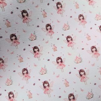 Fairies 005 Canvas Fabric Sheet