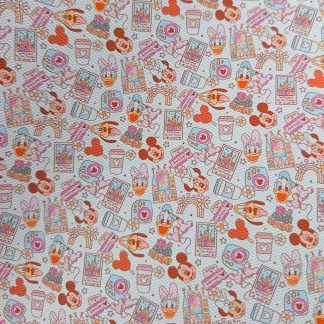 Disney 121 Canvas Fabric Sheet